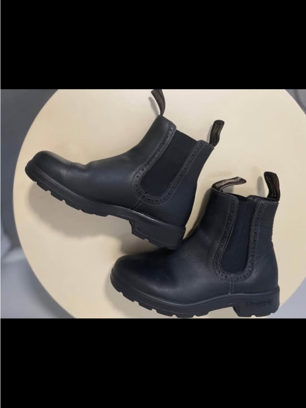 Blundstone 1448 Black Chelsea Boots Size 3.5 / US 6